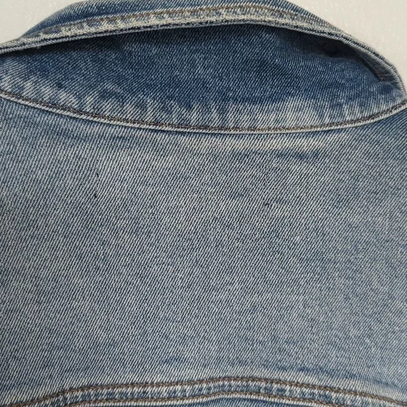 Mavi Light Blue Distressed Denim Jacket - Picture 5 of 10